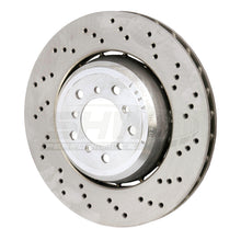 Load image into Gallery viewer, SHW 08-13 BMW M3 4.0L Right Front Cross-Drilled Lightweight Brake Rotor