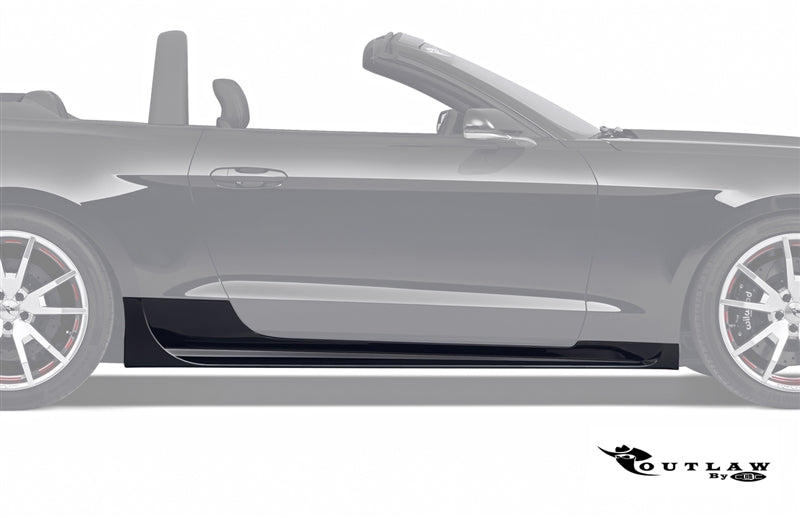 2015 Mustang CDC Outlaw Side Rocker Panels 1511-7011-01