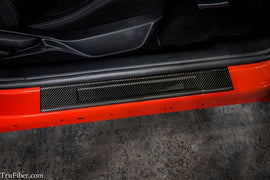 TC10026-LG243 TruCarbon Carbon Fiber Door Sills 2015 Mustang
