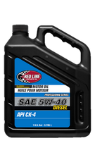 Load image into Gallery viewer, Red Line Pro-Series Diesel CK4 5W40 Motor Oil - Gallon