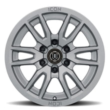 Load image into Gallery viewer, ICON Vector 6 17x8.5 6x135 6mm Offset 5in BS 87.1mm Bore Titanium Wheel