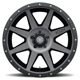 ICON Rebound 20x9 6x5.5 0mm Offset 5in BS Titanium Wheel