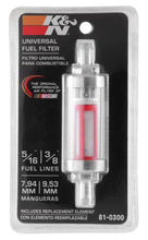 Load image into Gallery viewer, K&amp;N 5/16in x 3/8in Universal Replacement In-Line Fuel Filter
