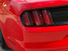 Load image into Gallery viewer, 2015 Mustang Vinyl Honeycomb Tail Light Overlay Kit  2015 Mustang w/out bezels