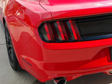 Load image into Gallery viewer, Vinyl Tail Light Blackout Accents 2015 Mustang w/out bezels