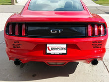 Load image into Gallery viewer, Vinyl Tail Light Blackout Accents 2015 Mustang w/out bezels