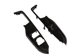 TC10026-LG240 TruCarbon Carbon Fiber Window Switch Bezels 2015 Coupe Mustang