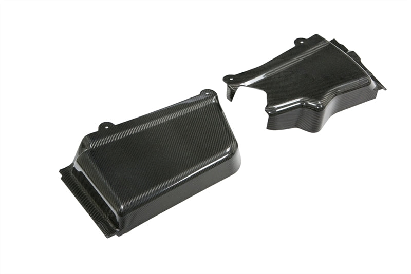 TC010-LG71KR TruCarbon Carbon Fiber Battery & Master Cylinder Covers 2007-2014 GT500 Mustang