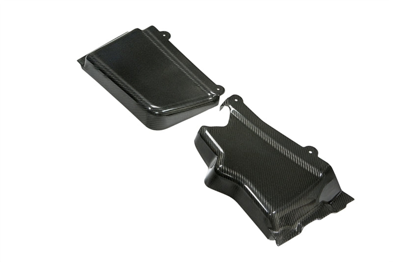 TC010-LG71KR TruCarbon Carbon Fiber Battery & Master Cylinder Covers 2007-2014 GT500 Mustang