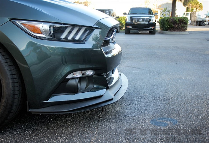 283-S550-GT-PP Steeda S550 Front Splitter 2015 Mustang GT Performance Package