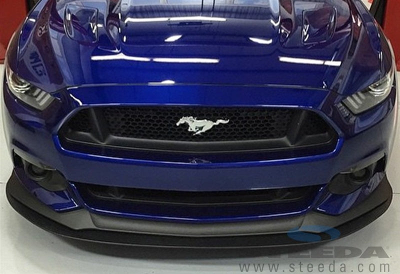 283-S550-GT-PP Steeda S550 Front Splitter 2015 Mustang GT Performance Package