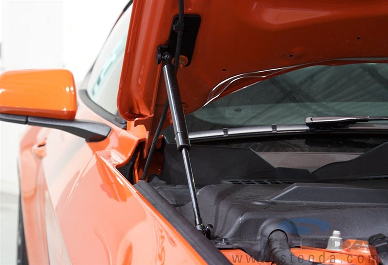 555-0687 Steeda S550 Hood Strut Kit 2015 Mustang