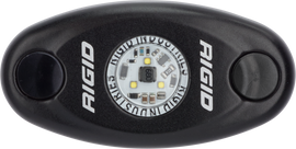 Rigid Industries A-Series Light - Black - High Strength - Red