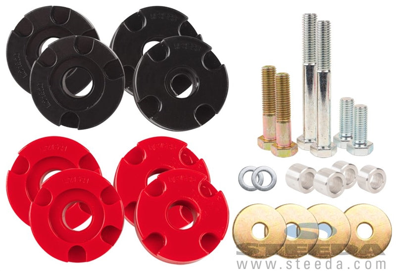 Steeda Adjustable Urethane Differential Bushing Insert Kit 2015 Mustang Ecoboost