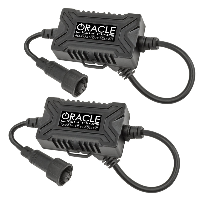 Oracle 9006 4000 Lumen LED Headlight Bulbs (Pair) - 6000K