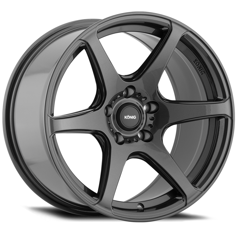 Konig Tandem 17x9.5 5x114.3 ET15 Gloss Graphite