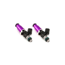Load image into Gallery viewer, Injector Dynamics ID1050X Injectors 14mm (Purple) Adaptors -204 / 14mm Lower O-Rings (Set of 2)