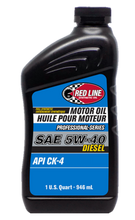 Load image into Gallery viewer, Red Line Pro-Series Diesel CK4 5W40 Motor Oil - Quart