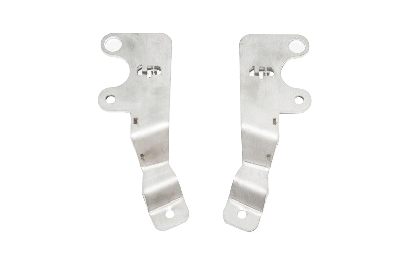 LP Aventure 13-17 Subaru Crosstrek Hood Light Brackets - Bare (Pair)