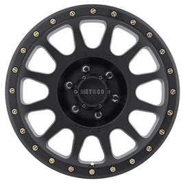 Method MR305 NV 20x10 -18mm Offset 6x135 94mm CB Matte Black Wheel