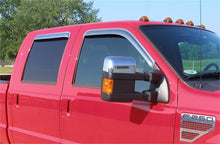 Load image into Gallery viewer, Stampede 1999-2016 Ford F-250 Crew Cab Pickup Tape-Onz Sidewind Deflector 4pc - Chrome