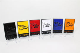 Coyote Growler 5.0L Rectangle Badge 2011 - 2017