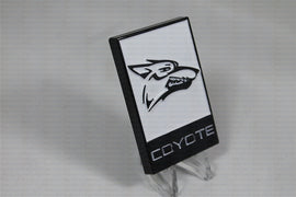Coyote Growler 5.0L Rectangle Badge 2011 - 2017