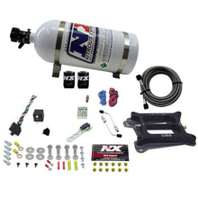 Load image into Gallery viewer, Nitrous Express 4150 4-BBL/Gasoline Nitrous Kit (50-300HP) w/10lb Bottle