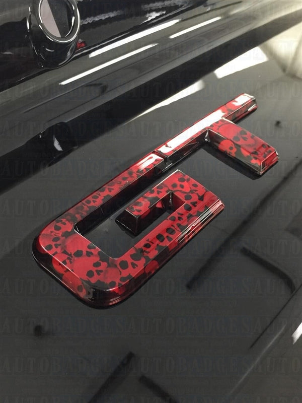 Airbrushed GT Mini Skulls Decklid Panel (2015-2016)