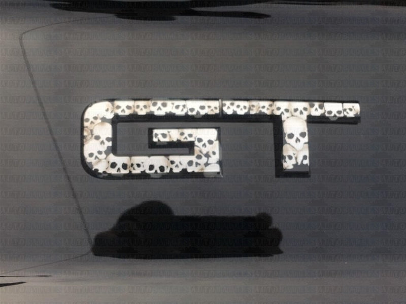 Airbrushed GT Mini Skulls Decklid Panel (2015-2016)