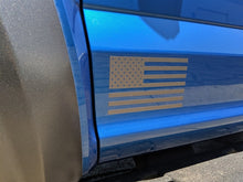 Load image into Gallery viewer, Ford Mustang American Flag Side Body Decal - Pair (15-20)