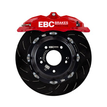 Load image into Gallery viewer, EBC Racing 11-18 Ford Focus ST (Mk3) Red Apollo-4 Calipers 355mm Rotors Front Big Brake Kit
