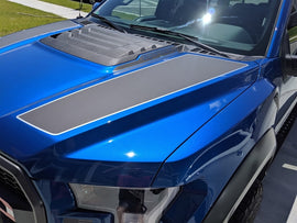 F-150 Dual Hood Decals w/Pin Stripes (17-20)