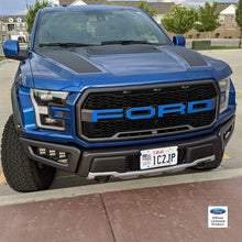 Load image into Gallery viewer, Ford Raptor Colored Chrome Grille Letter Decals (17-20)