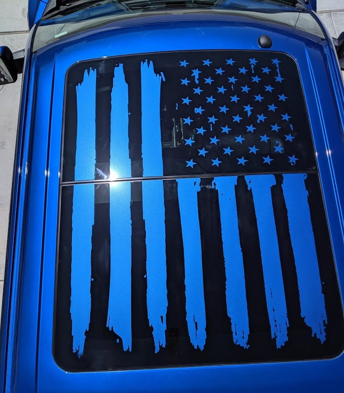 F-150 Ford Raptor Dual Panel Moon Roof Tattered Flag (17-20)