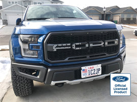 F-150 Ford Raptor Subdued Flag Grille Letters Flag (17-20)