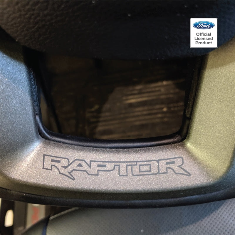 F-150 Ford Raptor Lower Steering Wheel Logo Decal (17-20)
