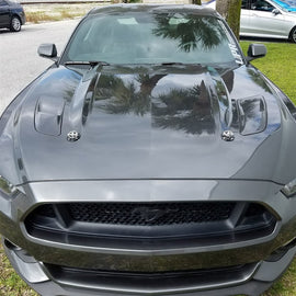 Billet Radiator Hold Down Hood Pin Kit (2015 - 2020)