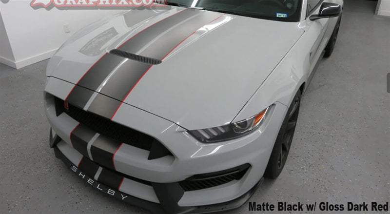 Mustang GT350 Dual Full Length Stripes (2015-20)