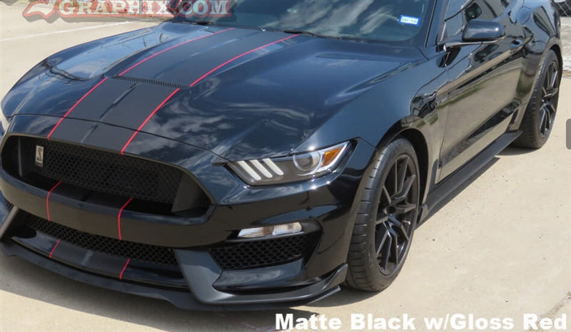 Mustang GT350 Dual Full Length Stripes (2015-20)