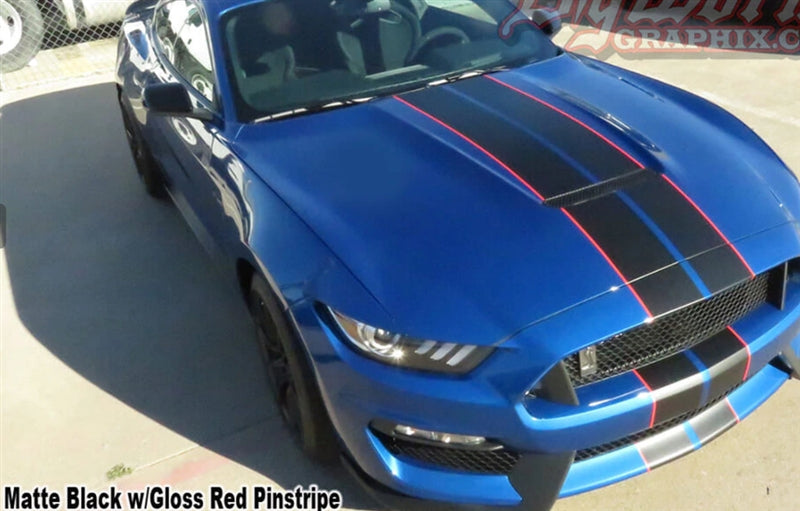 Mustang GT350 Dual Full Length Stripes (2015-20)