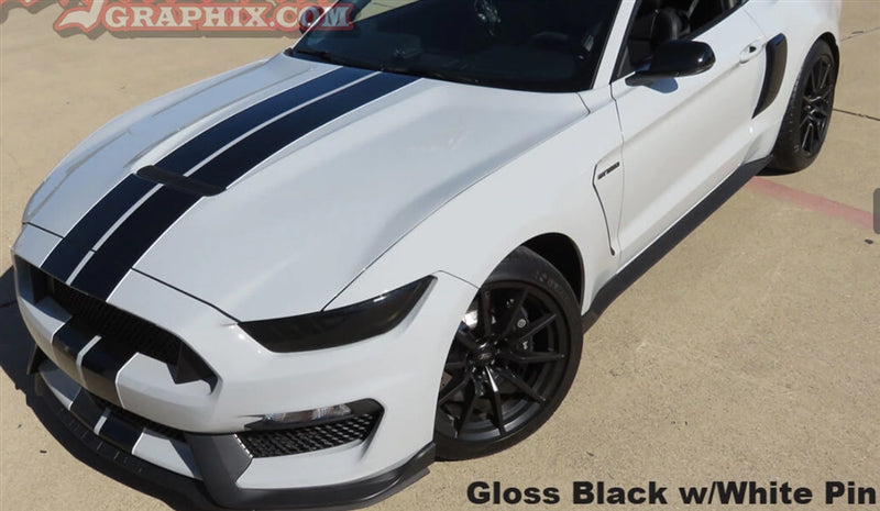 Mustang GT350 Dual Full Length Stripes (2015-20)