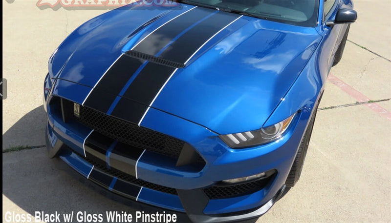 Mustang GT350 Dual Full Length Stripes (2015-20)