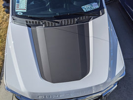 Super Duty Vinyl Hood Stripe Decal for 2017-2020