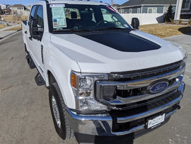 Super Duty Vinyl Hood Stripe Decal for 2017-2020