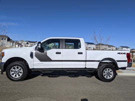 Super Duty Vinyl Hockey Side Stripes Decal 6 3/4' Bed for 2017-2021