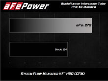 Load image into Gallery viewer, aFe 2020 Toyota Supra 3.0L 3in Black Intercooler Tube - Hot