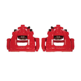 Power Stop 02-06 Mini Cooper Front Red Calipers w/Brackets - Pair