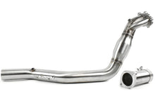 Load image into Gallery viewer, Perrin 02-14 Subaru WRX / 04-21 STI (EJ) 304SS 3in. Down Pipe w/Cat (Slip Fit Rear/Divorced WG)