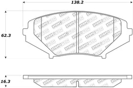 StopTech Street Touring 04-07 RX-8 Front Pads